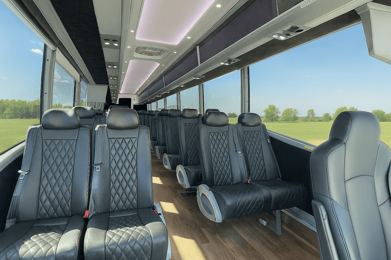 coach bus in Lake Forest