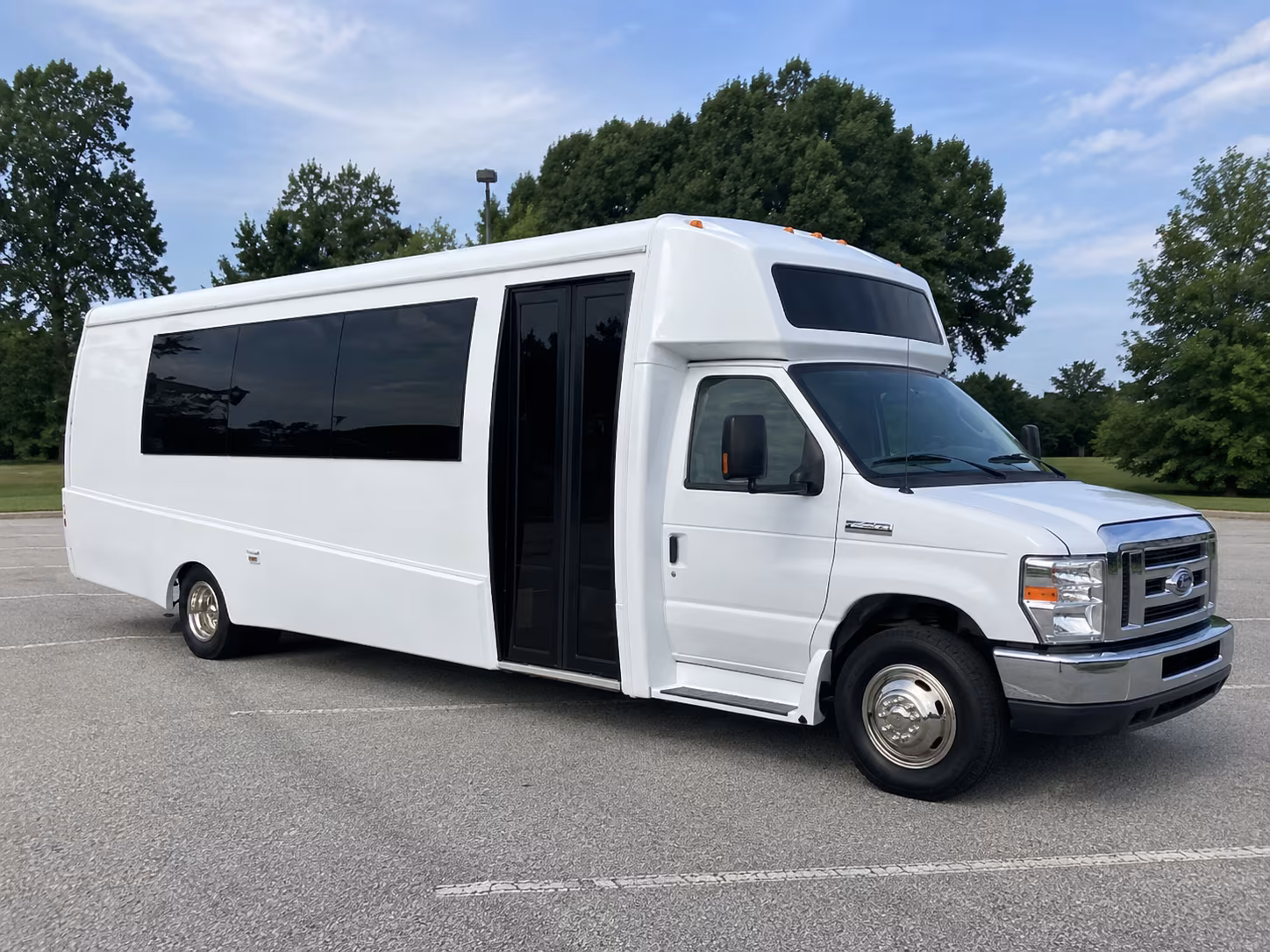 lake forest 18 passenger party bus