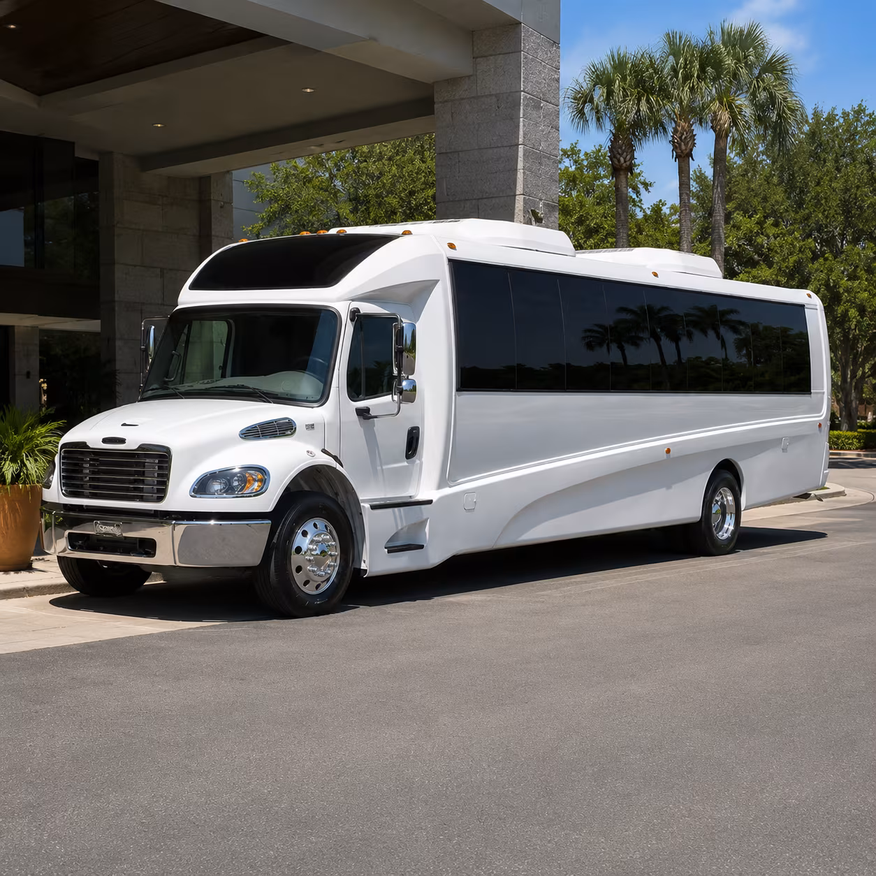 lake forest 25 passenger minibus