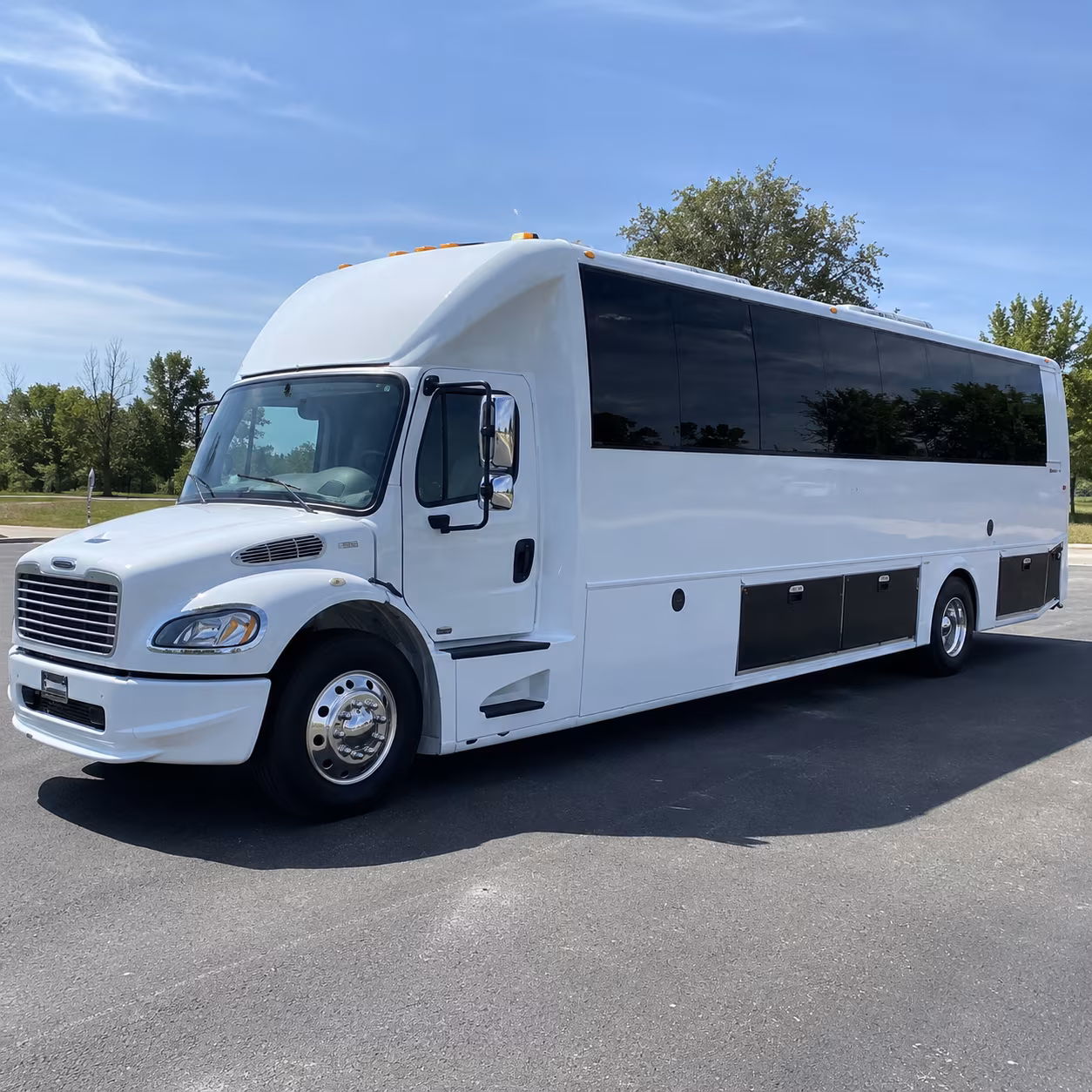 lake forest 40 passenger party bus