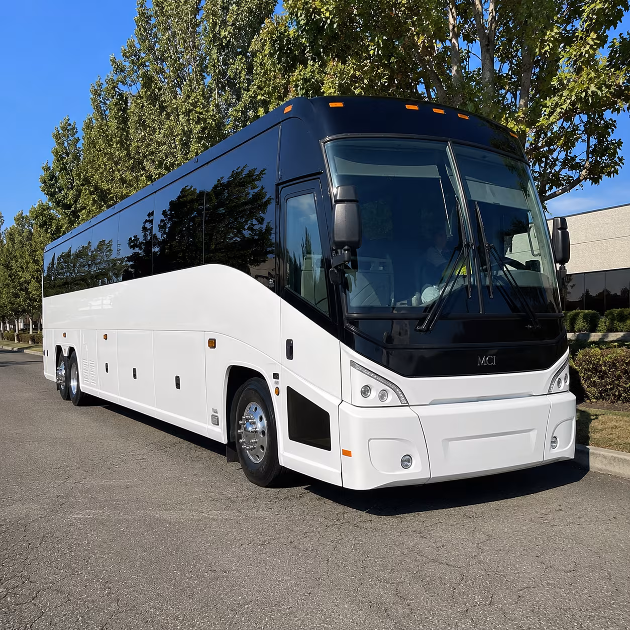 lake forest 50 passenger charter bus