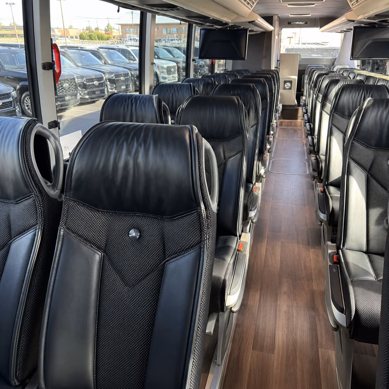 lake forest airport transportation onboard seating