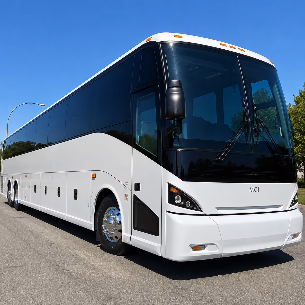 lake forest bus rental service area