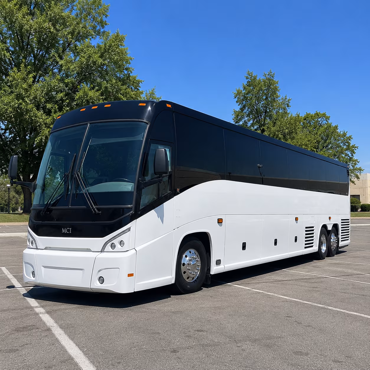 lake forest concert charter bus rental