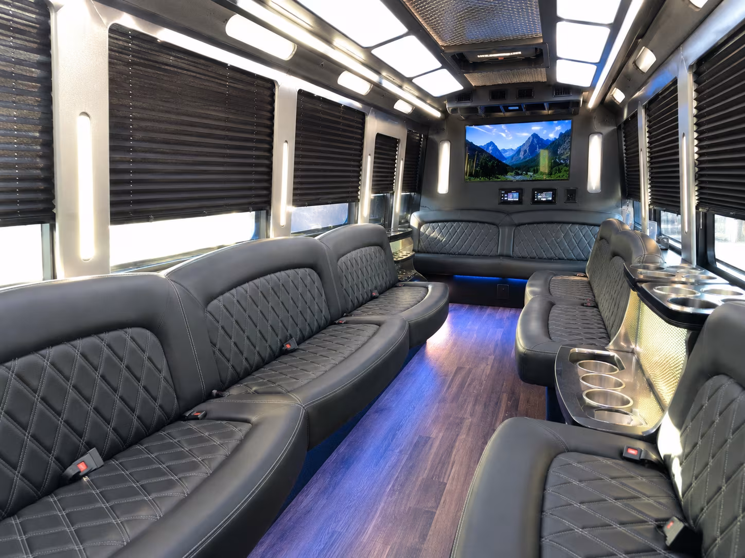 lake forest concert party bus rental