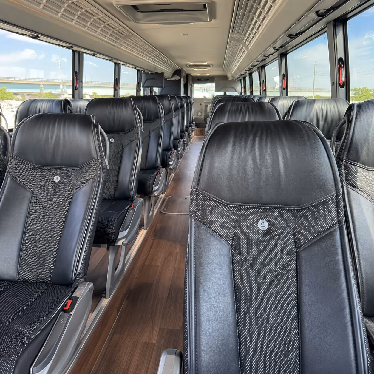 lake forest convention charter bus rental