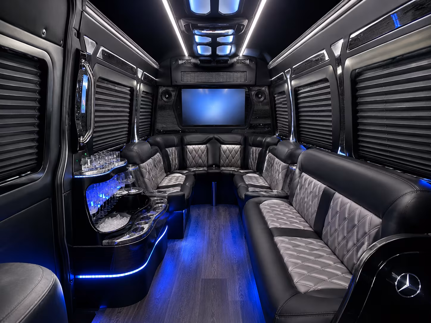 lake forest corporate transportation onboard seating