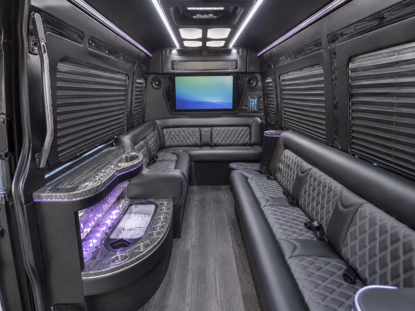 lake forest event transportation onboard seating