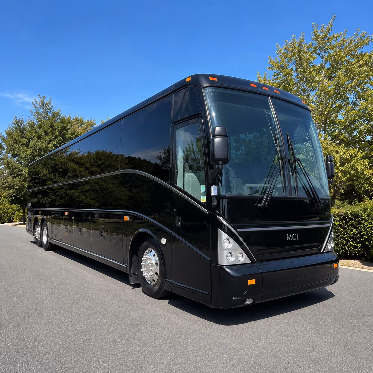 lake forest family reunion charter bus rental