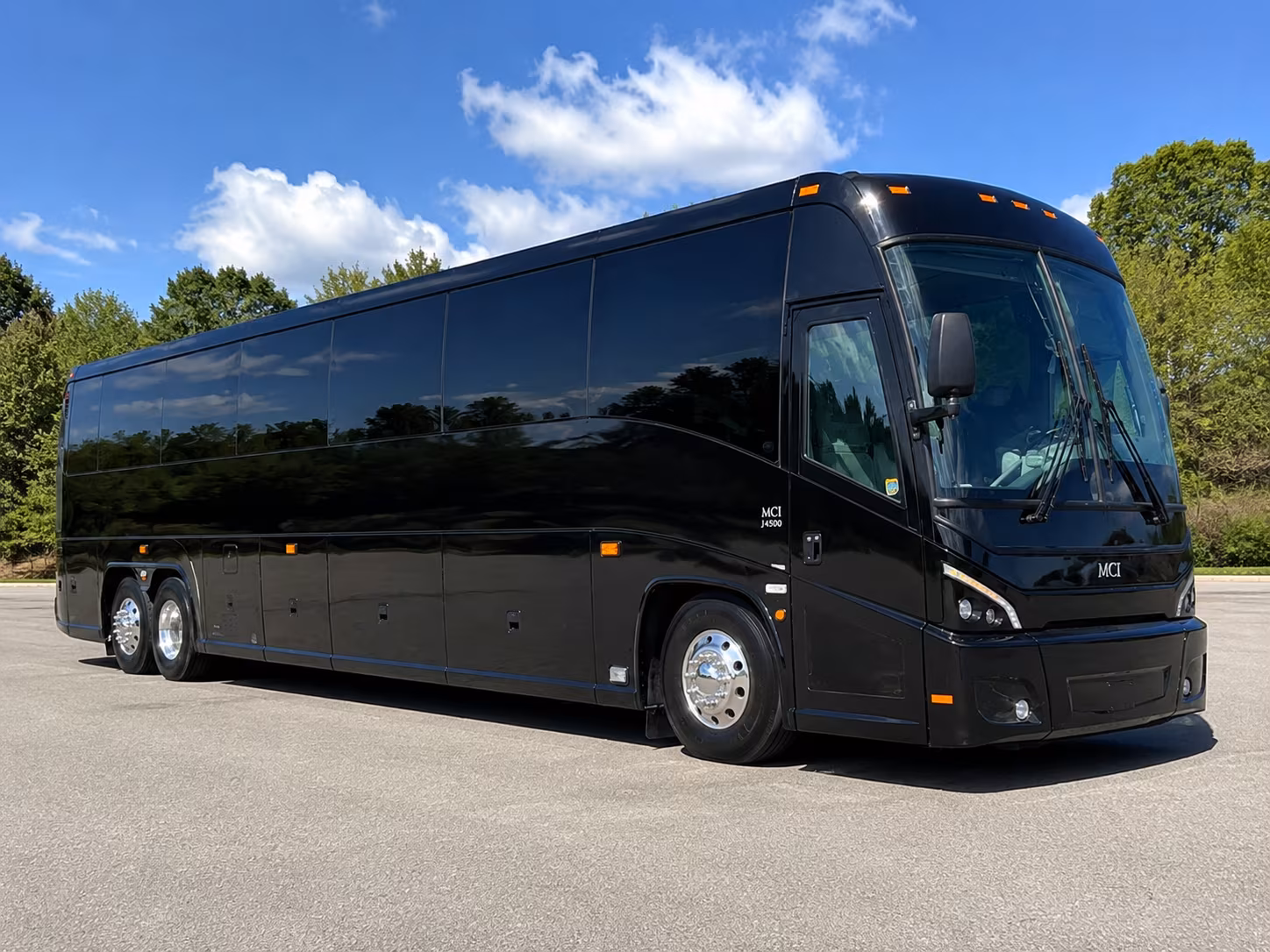 lake forest long distance charter bus rental