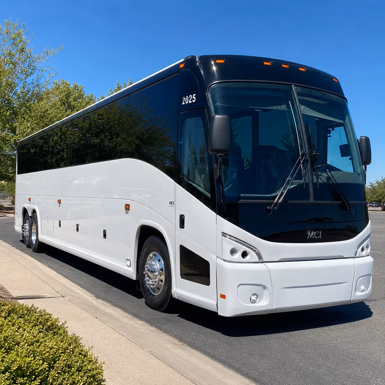 lake forest private event charter bus rental