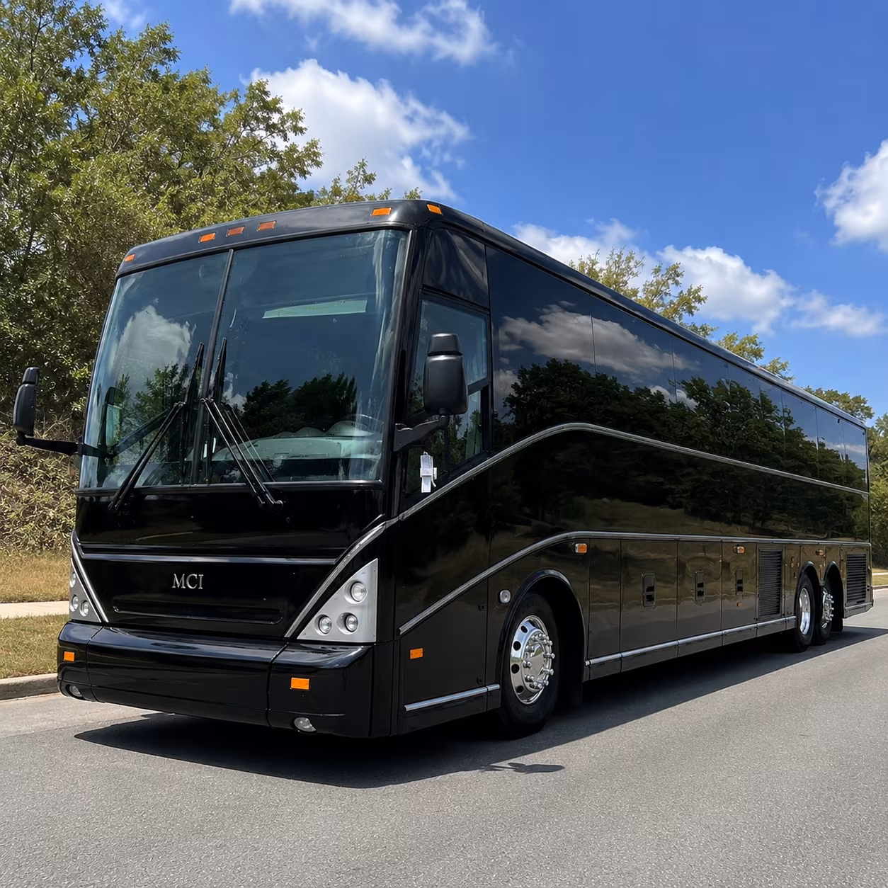 lax charter bus transfers for lake forest groups