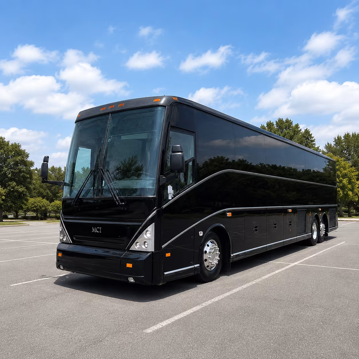 rent a charter bus in lake forest for large prom groups