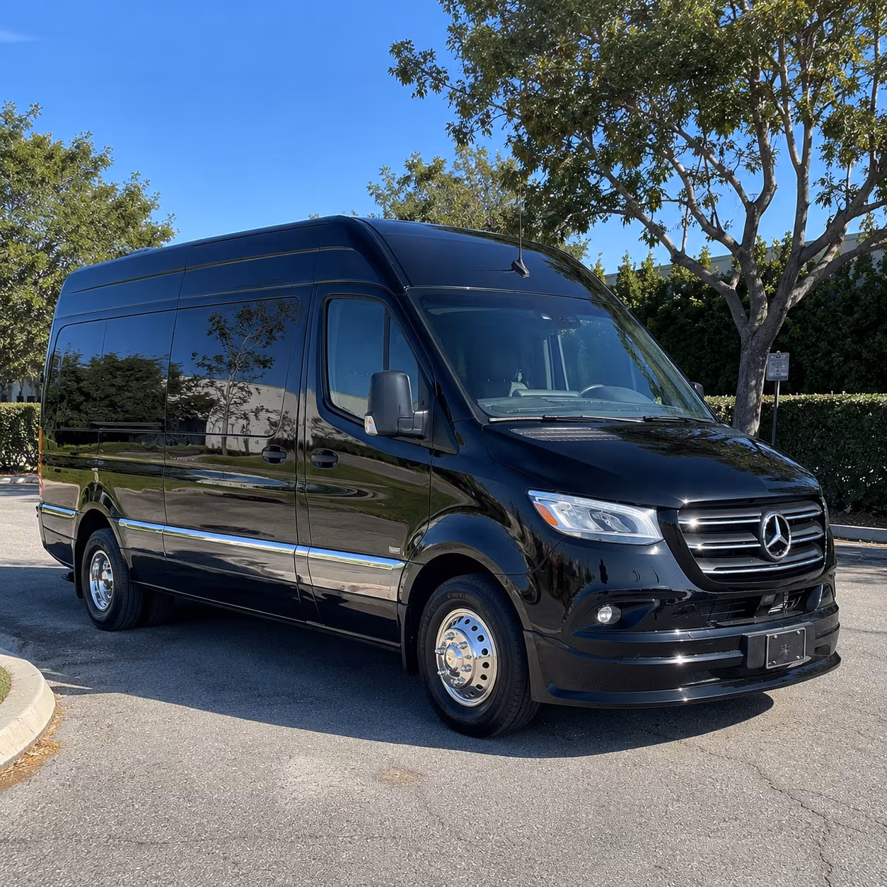 sprinter van and minibus rentals for small group wine tours from lake forest